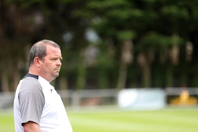 Horndean manager Michael Birmingham. Picture: Chris Moorhouse
