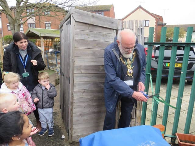 Lord Mayor Opens Manor Infant and Nursery School Garden  