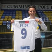 Hawks secured the return of striker Jason Prior at the end of last week Picture: Dave Haines