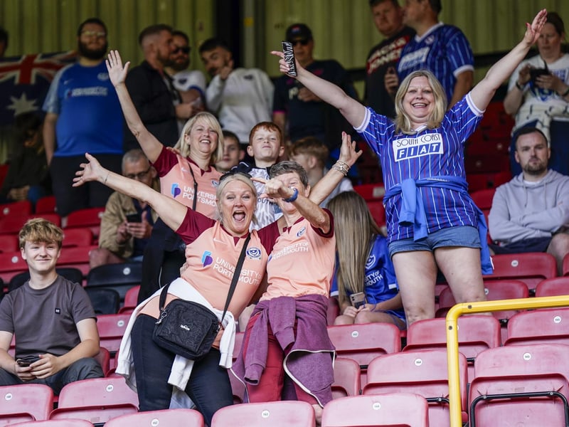 1,246 Blues supporters made the trip to Brisbane Road in east London
