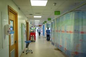 Jocelyn Ullmer's condition deteriorated while being stuck in hospital. Pictured is the Queen Alexandra Hospital wards on November 25, 2021. Picture Habibur Rahman