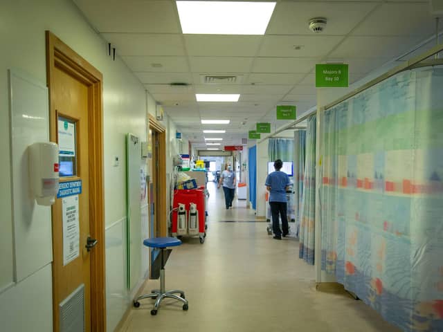 Jocelyn Ullmer's condition deteriorated while being stuck in hospital. Pictured is the Queen Alexandra Hospital wards on November 25, 2021. Picture Habibur Rahman