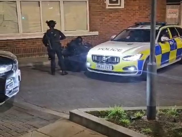 Armed police arrest male near Gunwharf Quays over suspected firearm incident on Tuesday 18 February around 8pm