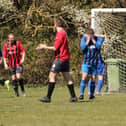 Head in hands time as a Segensworth defender gives Rowner an early lead with an own goal. Picture: Kevin Shipp