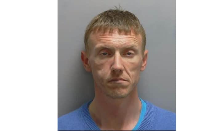 Custody photo of Nickly Russell, 40 from Parklands Close, Gosport. Picture: Hampshire Constabulary