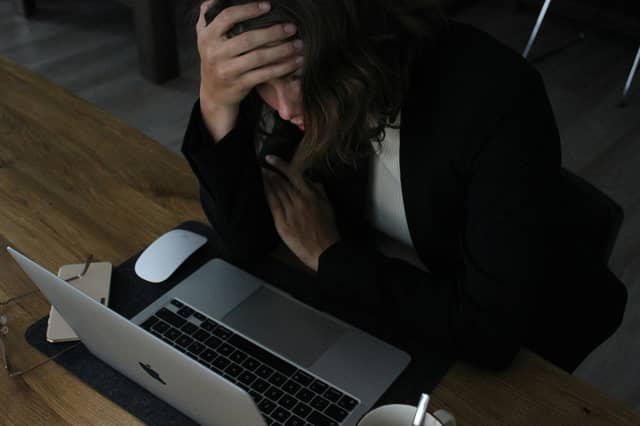 Work stress photo by Elisa Ventur on Unsplash