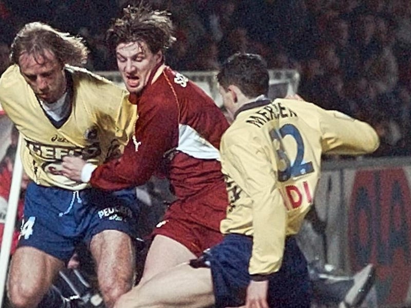Came in from West Ham in 2003, where he was popular, and caught the eye but was pretty outspoken and fell out with Harry Redknapp.