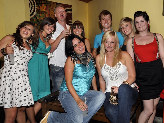 Clubbers having a good time at Walkabout in 2008. Picture: (083087-0060)