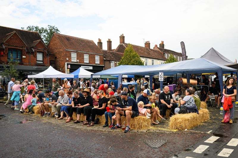 Pictured is: Visitors to the Taste of Wickham
Picture: Keith Woodland (100921-29)
