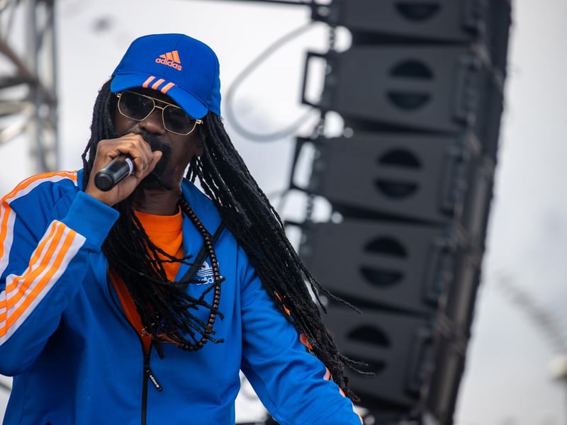 General Levy sent the crowd at Beats & Swing wild with his electric performance on Saturday afternoon.
Photo by Alex Shute