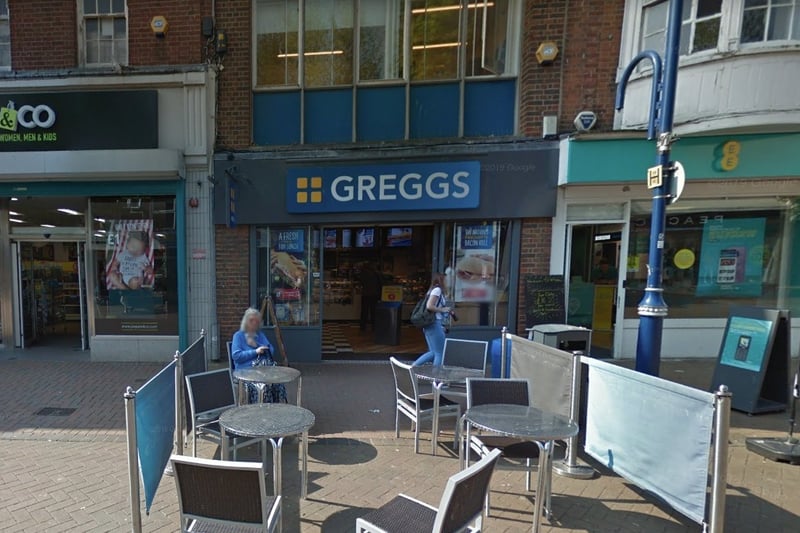This Greggs is located in High Street, Gosport, and it has a Google rating of 4.1 with 145 reviews.