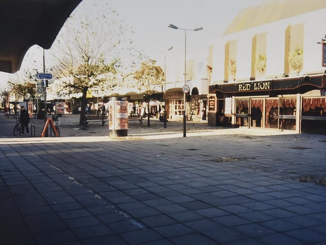The Red Lion pub in Portchester in the 90s.