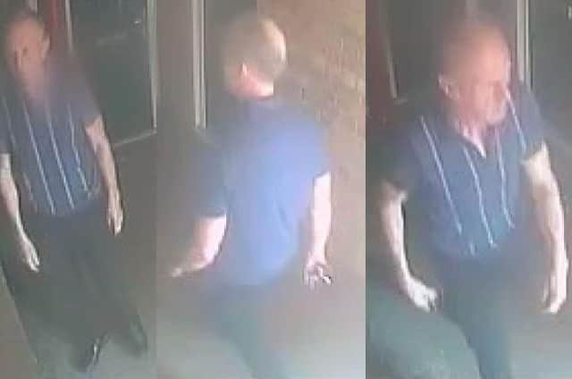 Police want to speak to this man as part of an ongoing rape  investigation in Fareham. Anyone with information is urged to ring 101, quoting 44220445787