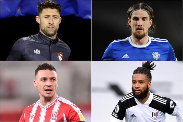 Gary Cahill, Aden Flint, James Chester and Michael Hector