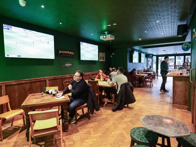 Durty Nelly's has opened in Palmerston Road, Southsea. The new Irish bar has replaced the trendy bottomless brunch spot, Bonitas, which closed before Christmas.    Picture: Chris Moorhouse (010225-50)