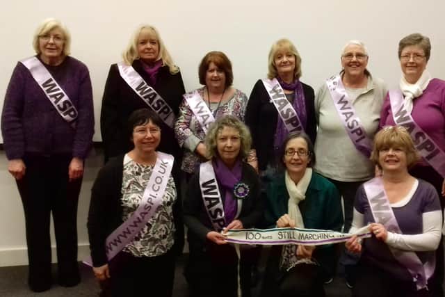 Solent Waspi women mark International Women's Day