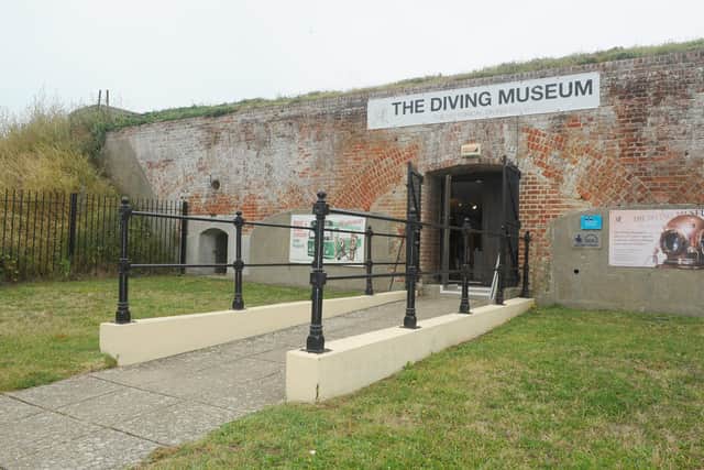 The Diving Museum in Gosport.
Picture: Sarah Standing (220719-2036)