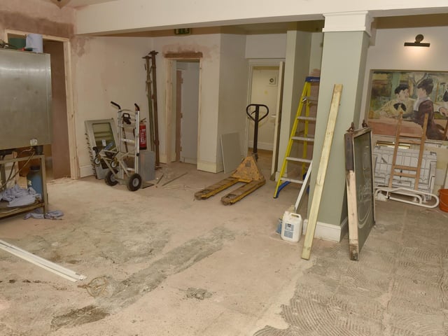 Nicola Lang (42) and her partner Mike Woods (43) are opening their cafe/bistro called Woodies in Wickham in the former Greens restaurant, mid to late March 2025.
Picture: Sarah Standing (240125-8687)