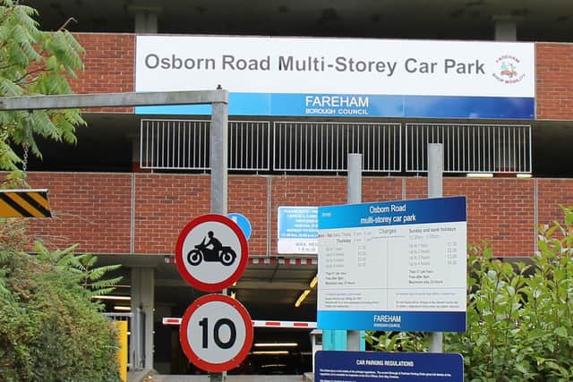 Fareham Borough Council has approved outline plans for the renovation of a town centre multi-storey car park.