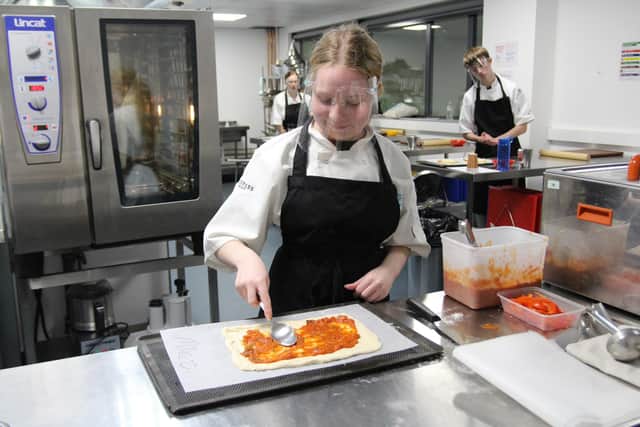 Highbury College students have been taking part in a 10 week culinary Junior Chef Academy. Pictured Millie Sole.