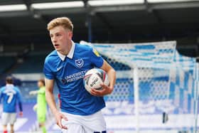 Former Pompey loanee Harvey White has joined the sizeable ex-Fratton Park contingent at Stevenage. Picture: Joe Pepler