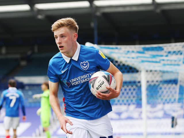 Former Pompey loanee Harvey White has joined the sizeable ex-Fratton Park contingent at Stevenage. Picture: Joe Pepler
