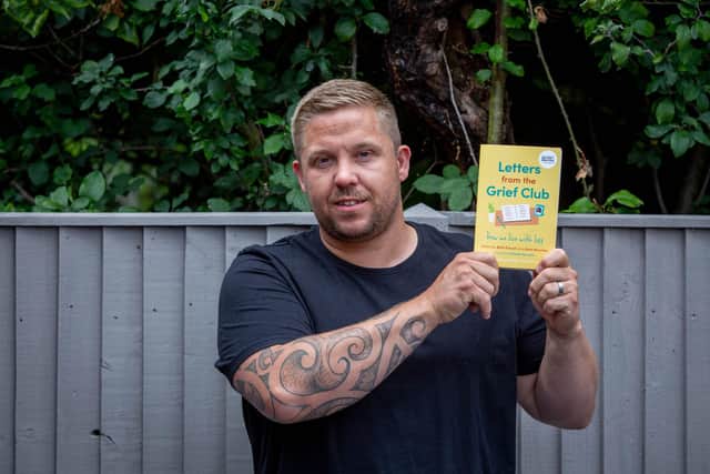 Real Life: Dad Ryan Davies and his contribution to Letters from the Grief Club

Pictured: Ryan Davies at his home in Hayling Island on Thursday 10th June 2022

Picture: Habibur Rahman