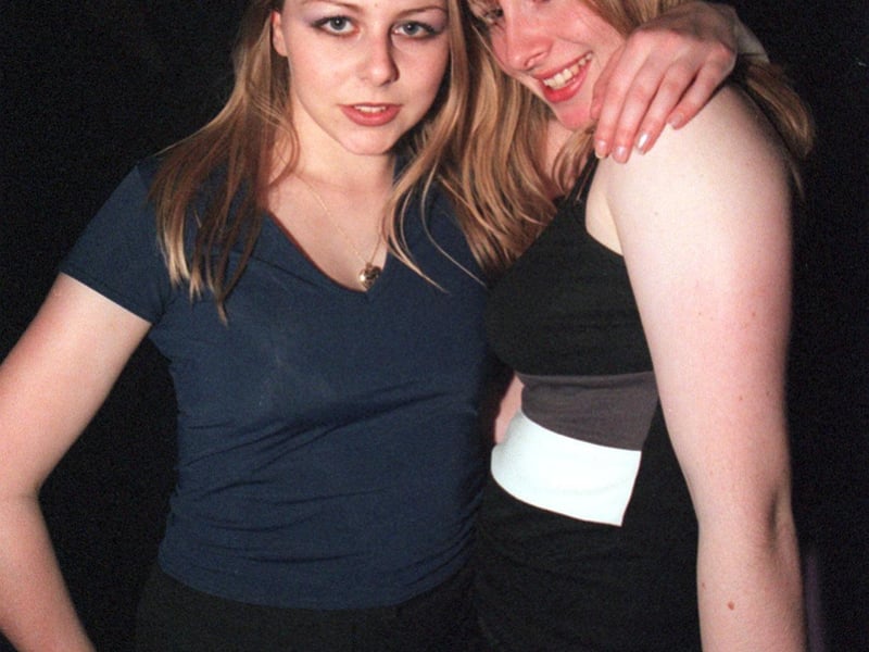 Nightclubbers at Uropa in 1999