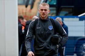 Jack Whatmough starts for Pompey XI at AFC Totton. Picture: Simon Davies