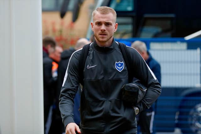 Jack Whatmough starts for Pompey XI at AFC Totton. Picture: Simon Davies