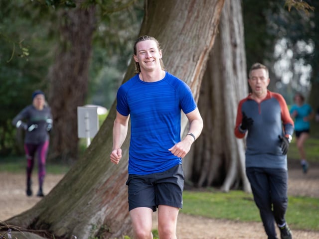 Competitors in Saturday morning's Havant parkrun at Staunton Country Park. Picture: Alex Shute