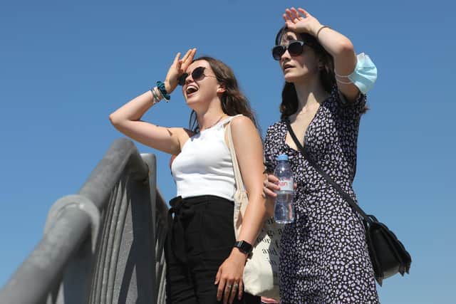 Two sunseekers enjoy the heat in Southsea

Picture: Sam Stephenson