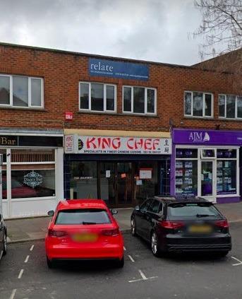 King Chef at 58b High Street, Portsmouth was rated 3 on March 13.