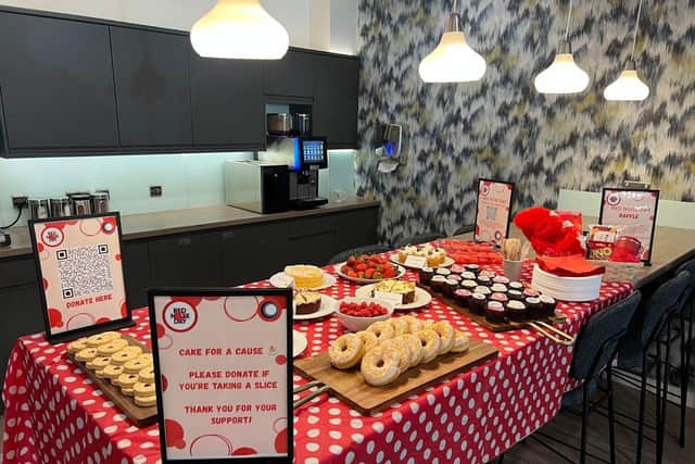 Food buffets and sweet treats were organised as part of the fundraising efforts.