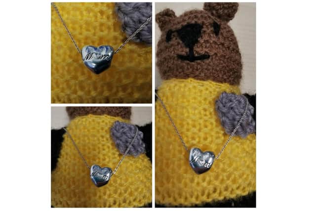 The necklace found by Gosport police