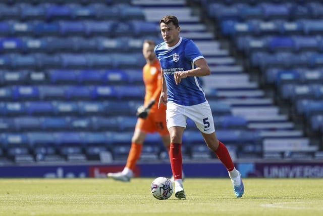 Pompey’s most consistent player this season was at it again, while also showed his versatility. Following Rafferty’s red card, he switched to the right of a back three and pushed forward with the ball on a couple of occasions .