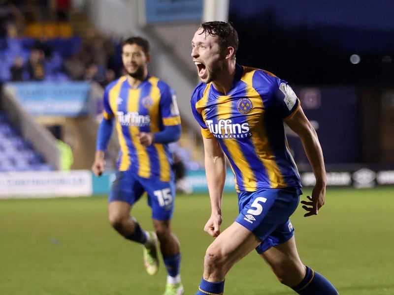 Pompey have been linked with a move for Shrewsbury defender Matthew Pennington   Picture: Nathan Stirk/Getty Images