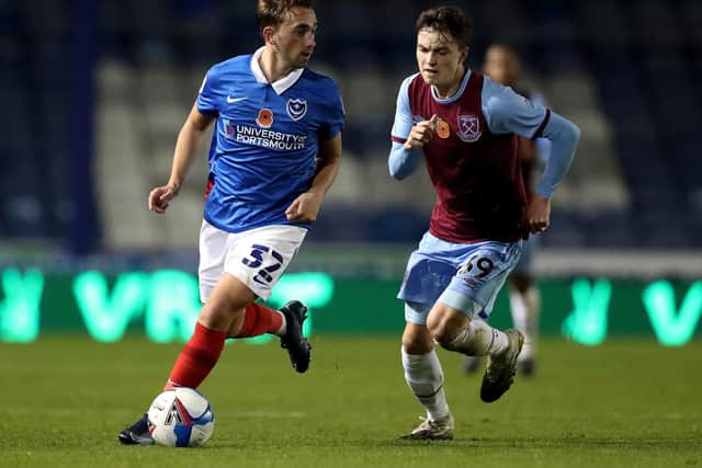 Former Mayfield School pupil Charlie Bell shone against West Ham under-21s on Tuesday night. Picture: Naomi Baker/Getty Images.