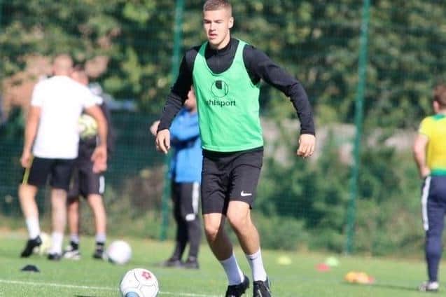 Hawks defender Lawson Bright has dual-signed with Fareham Town for this season. Picture: Kieron Louloudis