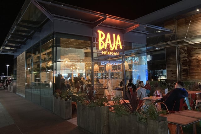 Baja Mexicali in Whiteley Shopping Centre has a rating of 4.6 based on 300 Google reviews.