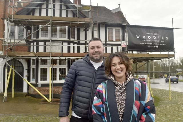 Nicola Lang (42) and her partner Mike Woods (43) are opening their cafe/bistro called Woodies in Wickham in the former Greens restaurant, mid to late March 2025.

Picture: Sarah Standing (240125-8682)