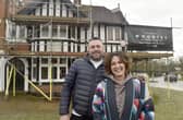 Nicola Lang (42) and her partner Mike Woods (43) are opening their cafe/bistro called Woodies in Wickham in the former Greens restaurant, mid to late March 2025.

Picture: Sarah Standing (240125-8682)