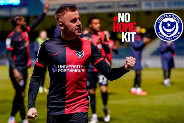 Both Pompey and Oxford will ditch their home shirts for their League One fixture at Fratton Park on Boxing Day