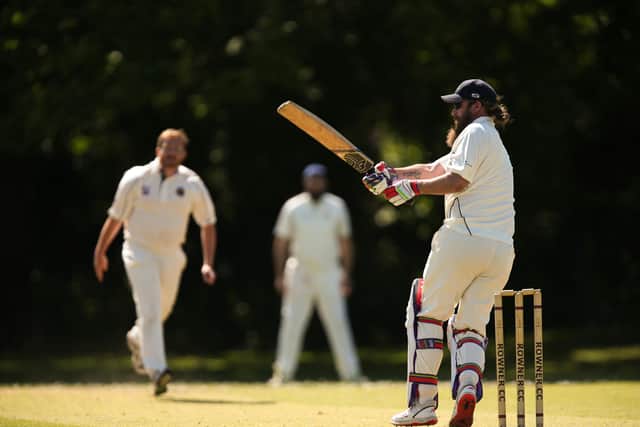 Adam Smyth batting for Rowner 2nds. Picture: Chris Moorhouse