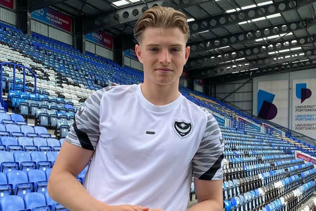 Liam Vincent has signed for Pompey. Picture: Portsmouth FC