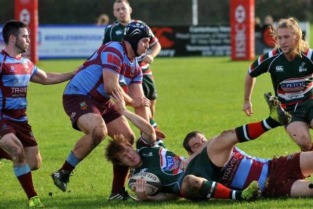 West Hartlepool and Horden in action at Brinkburn. Remember this?