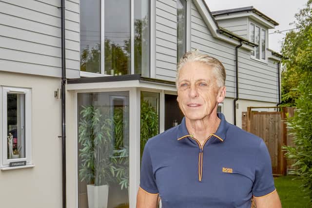 Cliff Rush from Winchester: "Our experience with Solar Together has been overwhelmingly positive." Picture - supplied (Jamie Mason)
