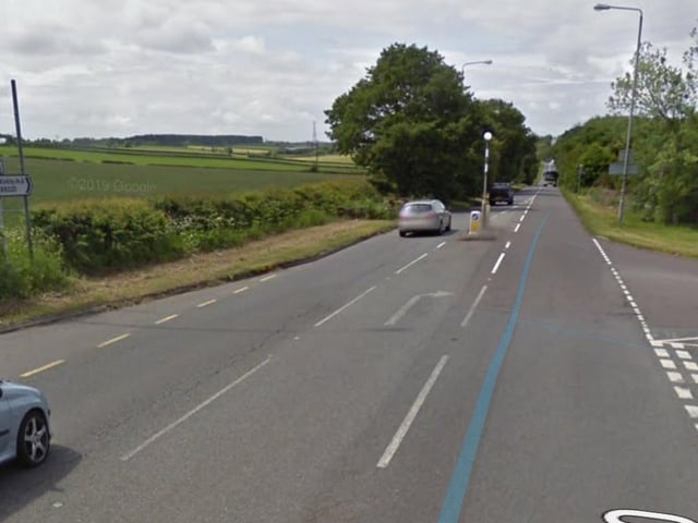 The B6020 was 8th in the list with 38 accidents