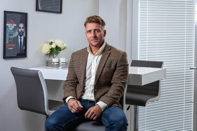 Denver White (41) who has overcome his past to land a job as an actor.
Picture: Mike Cooter