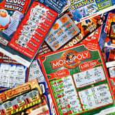 A stack of Lottery scratchcards. Picture by Shutterstock